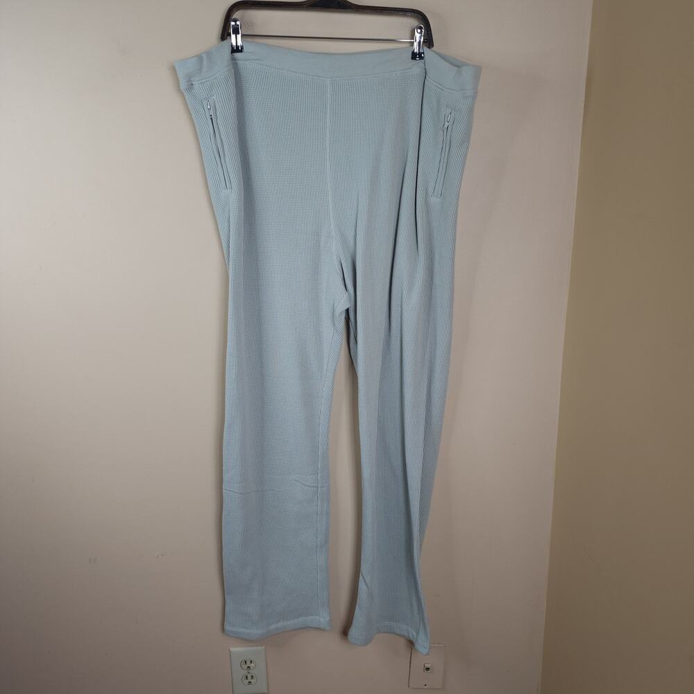 SKIMS Waffle Knit Loose Pants in Talc Size 4X